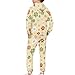 ORGYPET Boys Jogging Suits M Youths Pullover Sweatshirts 2024 Trendy Fashionable Versatile Kids Sweatsuit Youths Oversized Sweatshirt Keep Children Fresh All Day Long, Paw Floral Print