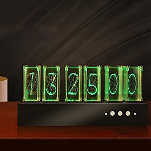 ZAIED-Modern-Tabletop-Nixie-Tube-Clock-LED-Glow-Digital-Tube-Clock-DIY-Retro-Electronic-6-tubes-Tube-Clock-Desktop-Creative-Vintage-Ornaments-for-Boyfriend-and-Husband