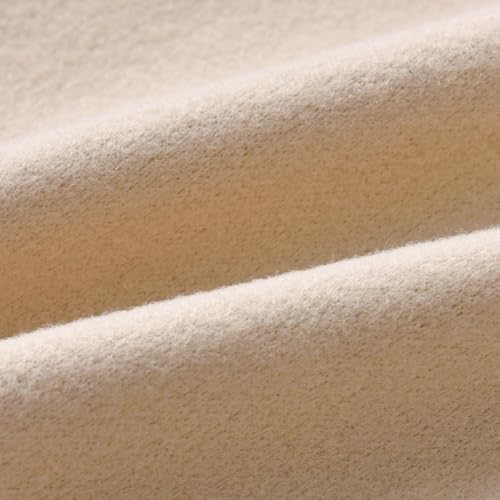 Ohohyy Kleinkind Baby Mädchen Kleidung Jacke Mantel Langarm Einfarbige Knöpfe Kleid Mantel Herbst Outfit (Beige,3-4 Jahre)