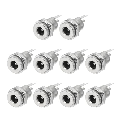 MECCANIXITY 4 pcs Conector de energía DC5521 12V 1A miniatura 1