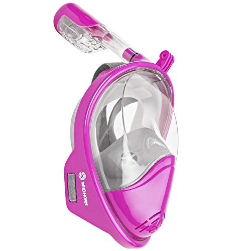 SEAVIEW 180 Degree Panoramic Snorkel Mask- Full Face Design, Panoramic