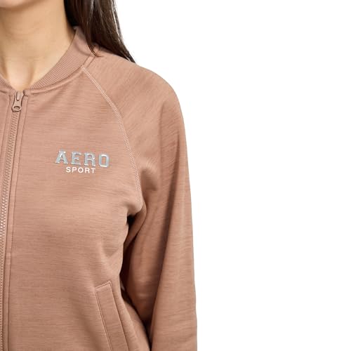 AEROPOSTALE Women's Fleece Lined Bomber Jacket4