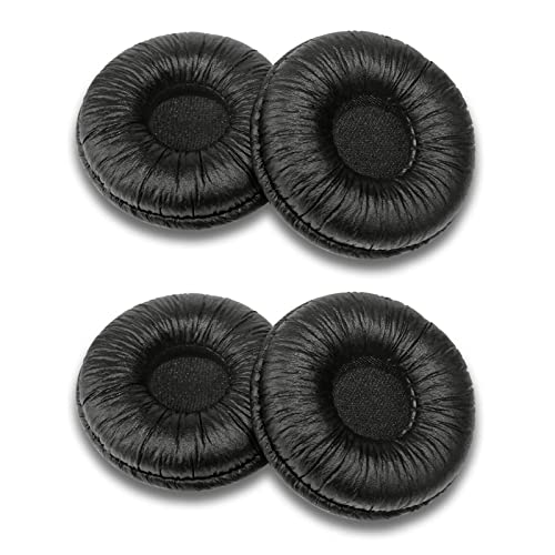 Ersatz Ohrpolster für Plantronics Headset Jabra Ersatzpoloster Kompatibel mit Biz 2400 PRO 920 930 Kopfhörerr Plantronics HW251N HW291N HW520 Blackwire 3210 (4 Pack)(BEC-LTH4)