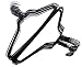 200 BLACK Wire Hangers 18" Standard Clothes Hangers (200, BLACK)