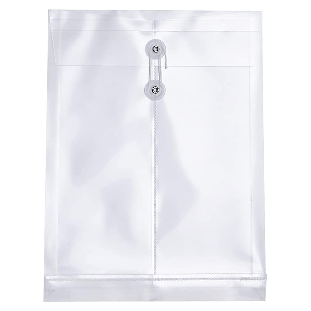 Pendaflex Viewfront Poly Envelope With Pocket 12 Pack Clear Plastic ...