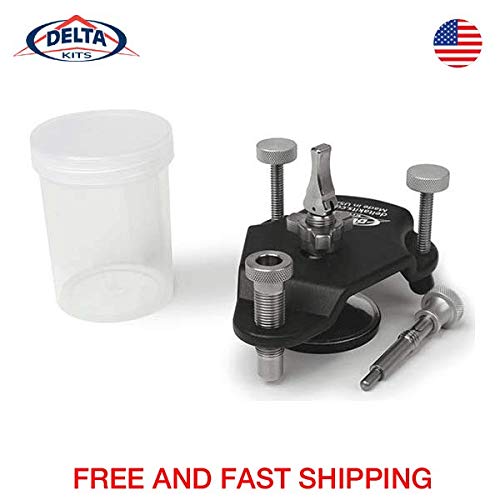 deltakitsB250 Bridge Assembly - Spring Type Stainless Steel lnjector, Windshield Repair Injection Tool, Windshield Resin chip and Crack, Made in USA