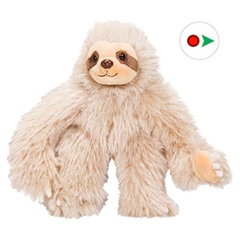 Stuffems Toy Shop Record Your Own Plush 8 inch Speedy The Sloth - Ready 2 Love in a Few Easy Steps Cover