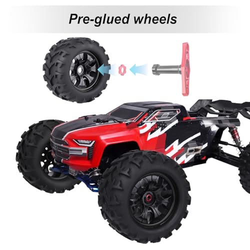 HobbyPark 3.2 17mm Hex RC Monster Truck Wheels and Tires Set for 1/8 Scale Arrma Kraton 6s Notorious Traxxas Maxx Tmaxx E-Revo 2.0 3.3 HPI Savage by Hobbypark - Image 6