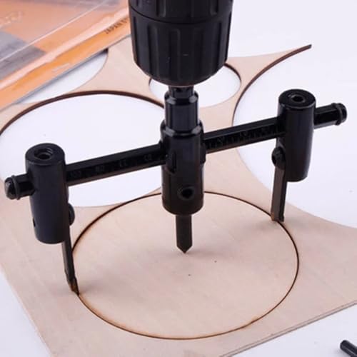 Image of DIY CRAFTS Adjustable Alloy Steel 30-120mm Saw Drill Bit Cutter