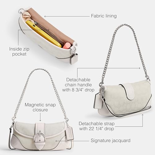Coach Soho Bag 25 in Signature Jacquard - image 4