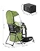 besrey Baby Backpack Carrier, Toddler Hiking Backpack with Safety 3-Height Seat, Adjustable Straps&Waist Belt, Foldable Frame Lightweight Large Capacity Child Carrier for Hiking (Army Green)