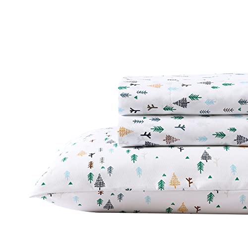 Image of Eddie Bauer Kids - Full Sheet Set, Ultra-Soft Microfiber Bedding with Fully Elastic Fitted Sheet, Kids Bed Set with Pillowcases, Easy Care Bedding (Dreamland)