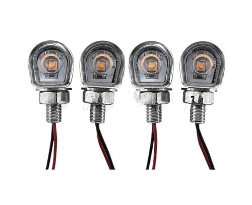Clignotants moto LED puissants avec lampe clignotante universelle étanche