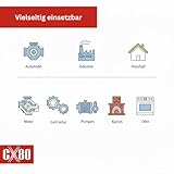 Zoom IMG-1 cx80 silicone trasparente ad alta Zoom IMG-1 cx80 silicone trasparente ad alta