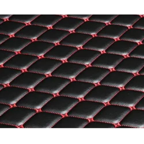 Tapis de coffre voiture sur mesure Renault Koleos 2009-2016 noir rouge
