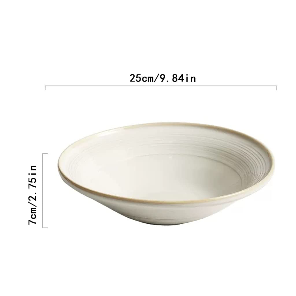 Tazones para servir Tazón de sopa Tazón Grande de cerámica para El hogar Tazón Grande de fideos para restaurante Tazón Grande para pescado hervido Tazón Grande para olla Tazón de cereales