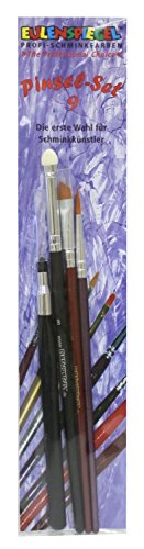 Preisvergleich Produktbild Eulenspiegel 955598 - Profi Pinselset 9, 4 teiliges Set