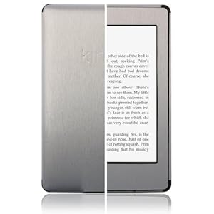 Skinomi Brushed Aluminum Full Body Skin Compatible with Amazon Kindle Paperwhite (WiFi, 3G)(Full Coverage) TechSkin with…