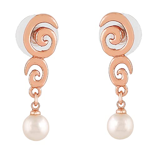 See full amazon price history chart for Estele Rose Gold Plated Shining Pearl Drop Earrings for Girls & Womens Estele Rose Gold Plated Shining Pearl Drop Earrings for Girls & Womens (B0C5RGMCV7) Amazon Price History, Amazon Price Tracker