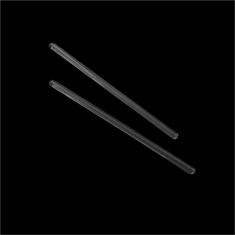 Laxalo One Color 10Pcs Lab Borosilicate Glass Stirring Rods, 300/350/400Mm Length Agitator Stirrer, 5/7/8/10Mm Dia Glass Stir Sticks Lab(8X200mm)