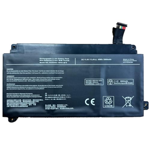 FYBOK TOSHIBA PA5344U-1BRS �݊��o�b�e���[ �Ή� Dynabook �_�C�i�u�b�N T4 T5 T7 T9 X7 BJ65/FS�V���[�Y�m�[�g�p�\�R�� ��e�ʌ����p�o�b�e���[ 11.4V 45W 3860mAh