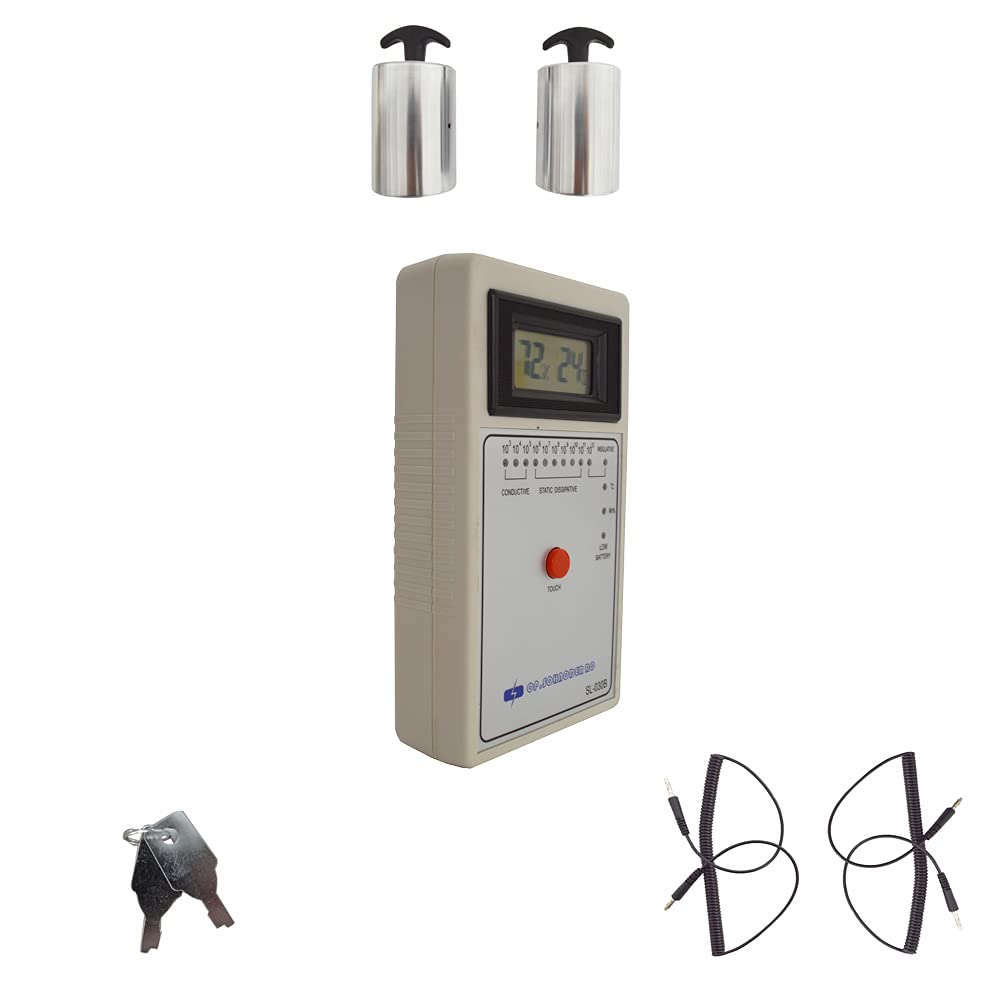 Digital Hammer Surface Resistance Tester Digital Resistor Capacitance Meter