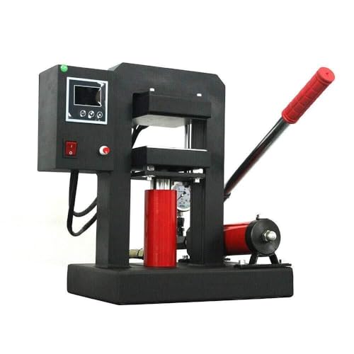 Máquina termofijadora hidráulica con pantalla LCD miniatura 4