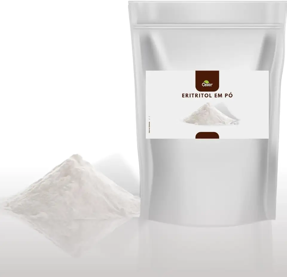 Adoçante Natural Eritritol Puro Cristal Oner 1 Kg Sem Calorias Perfeito para Substituir o Açúcar em Receitas e Dietas Low Carb Sabor Doce e Sem Calorias