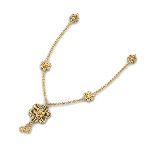 18KT(750) Yellow Gold Necklace for Women-GTN-ML-17