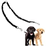 Dog Leash , Mengar Pet Leash Double Dog Leash Coupler , Premium Quality Double Dog Training Leash for Small Medium Large Dog - No Tangle Coupler Leash for 2 Dogs