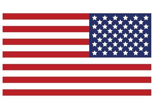 10 Pack American Flag DTF Heat Transfer, 3.25" x 1.75" Uniform USA Durable, Washable, and Perfect for Uniforms, Shirts, and Jerseys | Hot Peel | Made in America (RWB Right Sleeve)