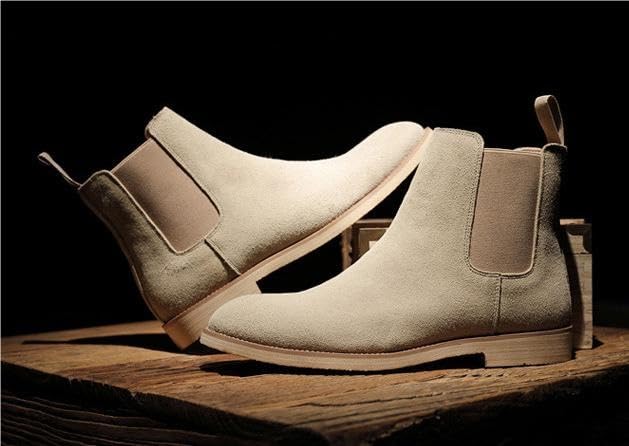 Men's Chelsea Boots Comfortable Suede Dress Boots Men's Non-Slip Fashionable Ankle Boots Casual3
