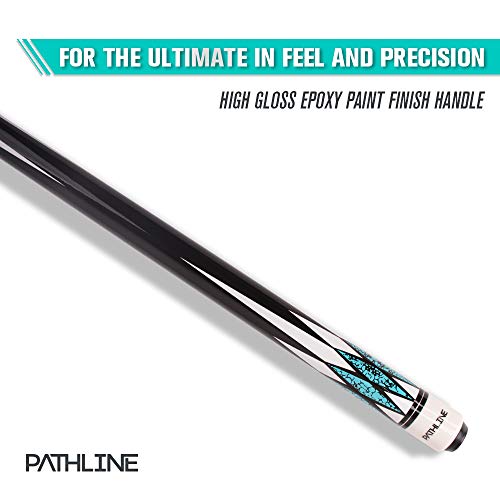 Pathline Pool Cue Stick - 58 Inch Canadian Maple Billiard Pool Stick thumb #3