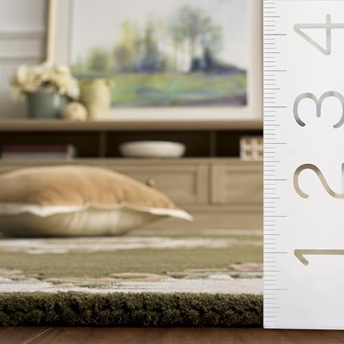 Tapete decorativo SAFAVIEH 5' x 8' Handmade Wool miniatura 4