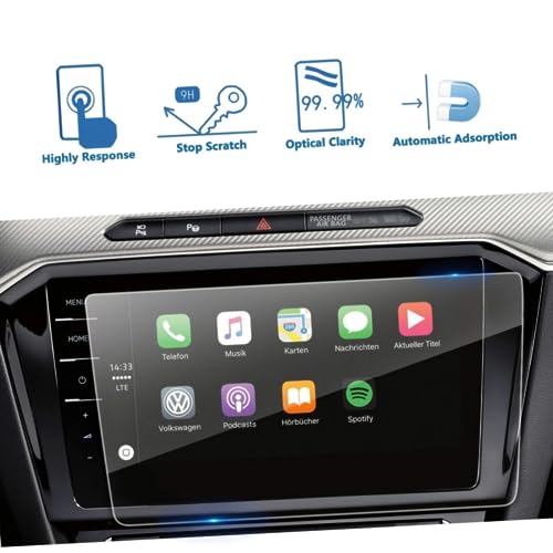 Écran central LCD Passat B8 protection navigation voiture 9,2" - 2