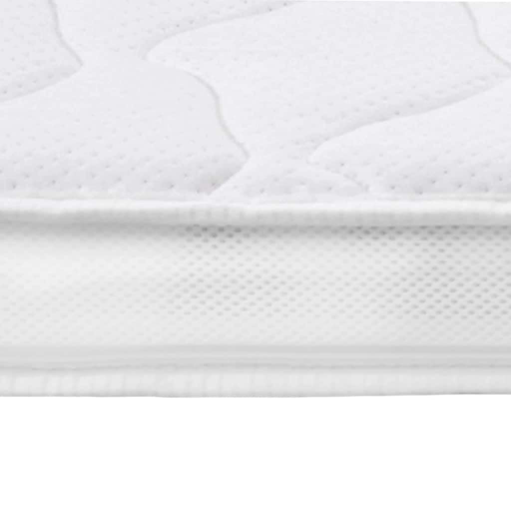 Coprimaterasso 90x200 cm Schiuma di Gel 7 cm Extra Morbido con Cerniera