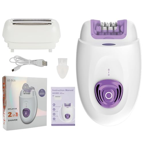 Image of NOVUSOL Rechargeable Body Epilator and Shaver for Women Facial Hair Remover Machine Mini Portable Electric Body Shaver Bikini Trimmer - 90 min Runtime