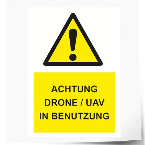 Signalisation Drone en Utilisation Autocollant de Protection Cabinet - 2