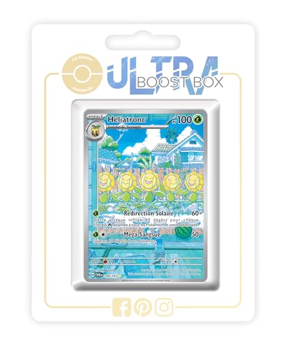 Héliatronc (Sunflora) 169/167 Alternative Shiny Pokémon Gallery - my-booster X Écarlate et Violet 6 - Mascarade Crépusculaire Box of 10 Pokemon French Cards