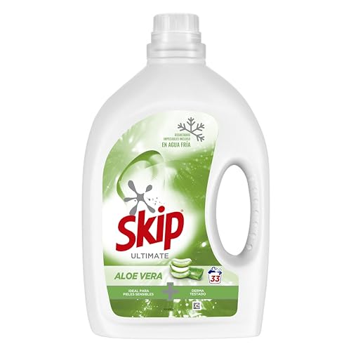 Skip Ultimate Aloe Vera Detergente líquido, 33 lavados