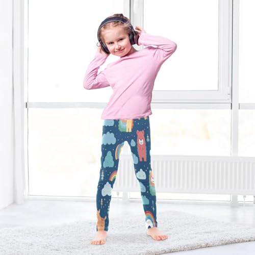 Toddler Girls Leggings Printed Yoga Pants Leggings Rainbow Bear for Kids4