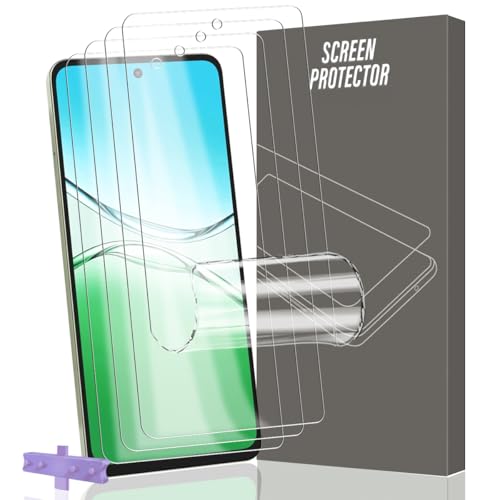 Gelaasso 4 Stück Schutzfolie für OPPO A5 Pro 4G/5G [Einfache Installation und Kratzfest], Full Coverage Hydrogel Folie, Selbstheilende Flex-Technologie, HD-Klar, Hülle-Friendly Bildschirmschutz
