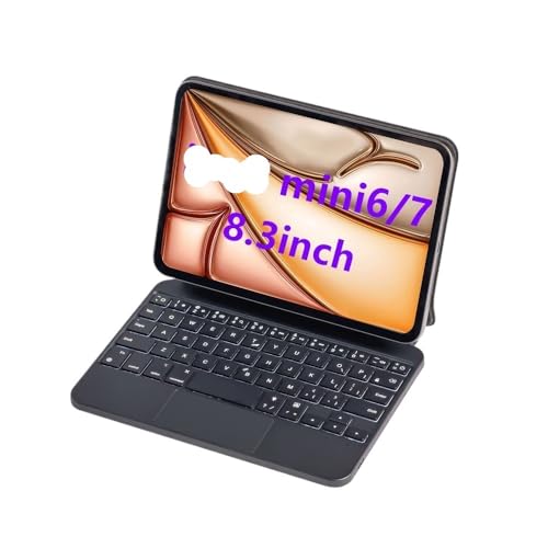 Funda con teclado para iPad Mini 7 que soluciona la falta de trackpad al escribir 2