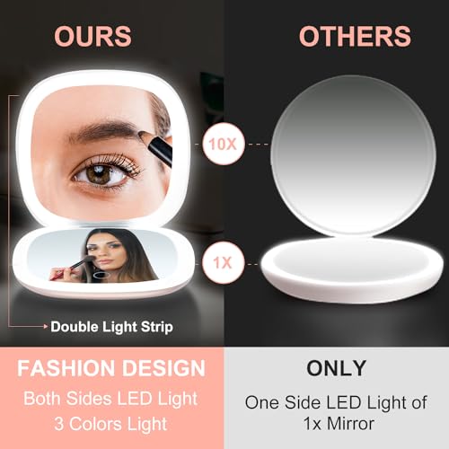 Mocado 0404 Compact Led Magnifying Travel Makeup-Mirror thumb #1