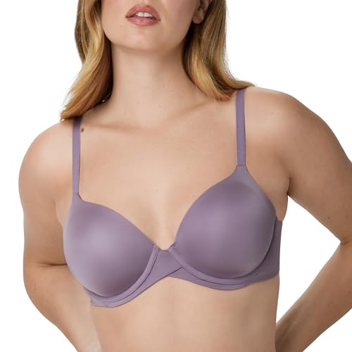 Image of Maidenform Women's Demi Underwire Bra, One Fab Fit Lightly Padded Bras for Women, Convertible Straps (Plus