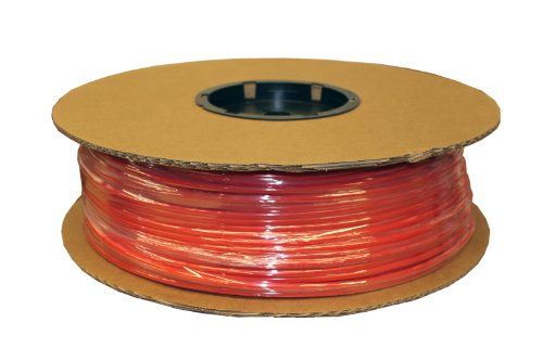 ATP IMBIBE NSF 61 Polyethylene Plastic Tubing, Red, 1/4