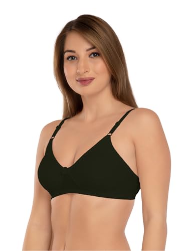 Image of Daisy DEE Women's Cotton Seamless Non-Padded Non-Wired Full Coverage T-Shirt Bra NLBLA