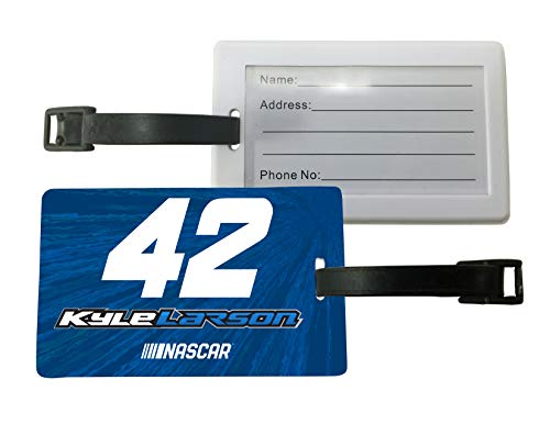 Kyle Larson #42 Luggage Tag 2-Pack