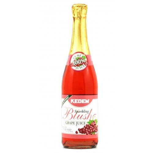 Kedem Sparkling Blush Grape Juice, 25.4 oz by Kedem Grocery & Gourmet Food