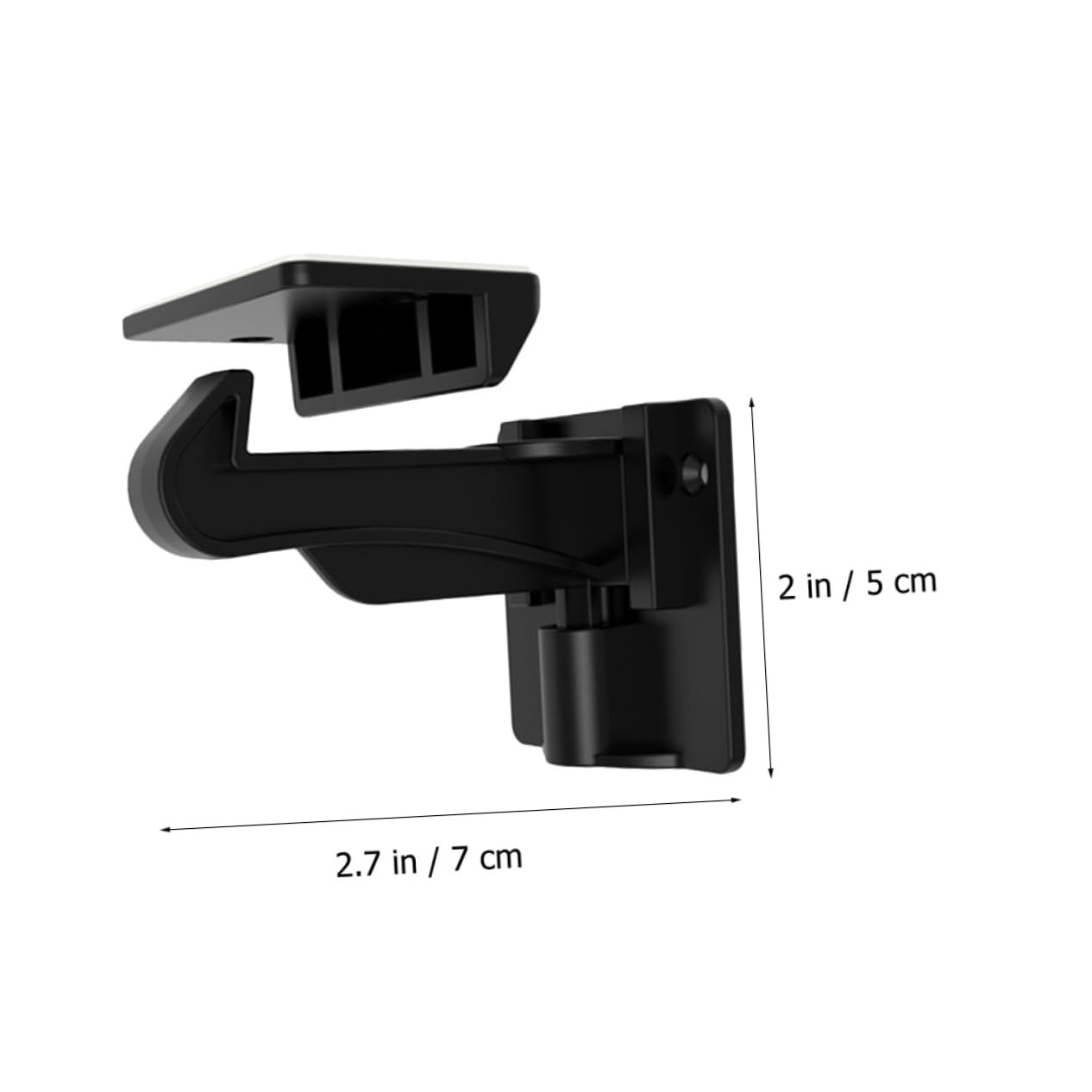Cerraduras de Cajón Invisibles Negras Abs, Pack de 10